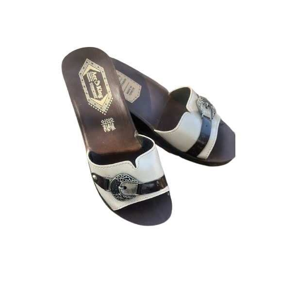 Glittery Embellished Slippers 037