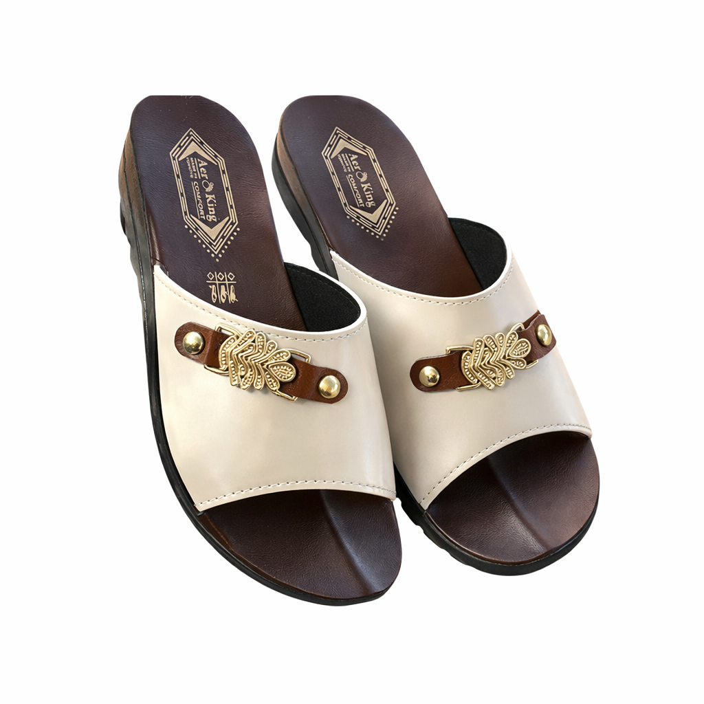 Glittery Embellished Slippers 081
