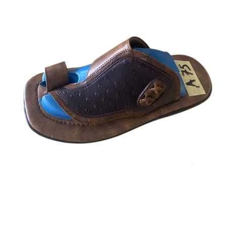 Leather Men's Slippers 052