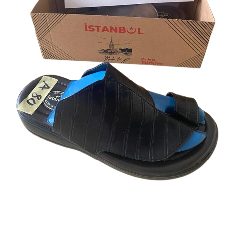 Leather Men's Slippers 053