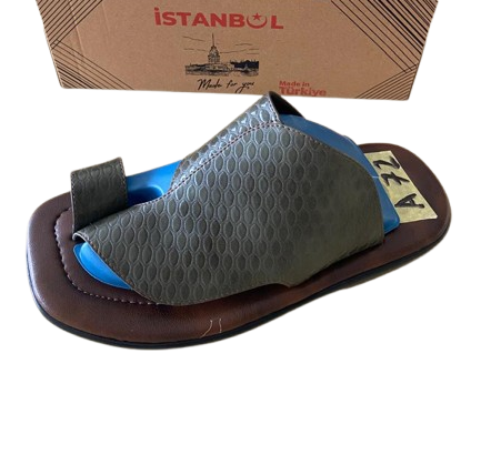 Leather Men's Slippers 065