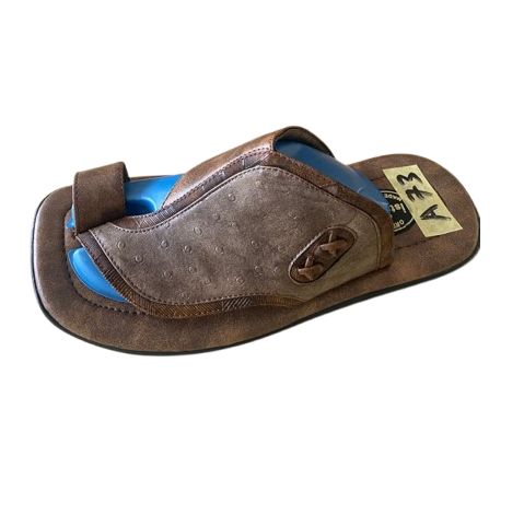 Leather Men's Slippers 066