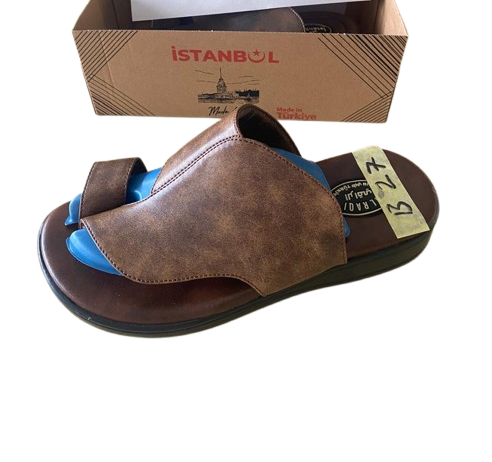 Leather Men's Slippers 075
