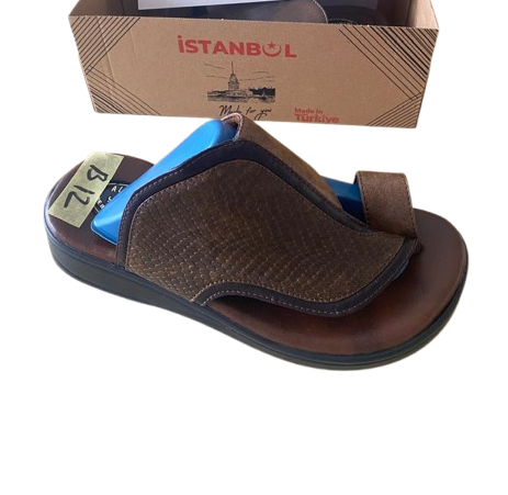Leather Men's Slippers 077