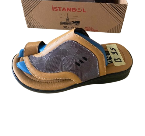 Leather Men's Slippers 114