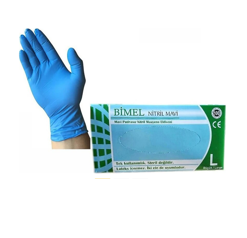 Nitrile Blue Powder-Free Gloves