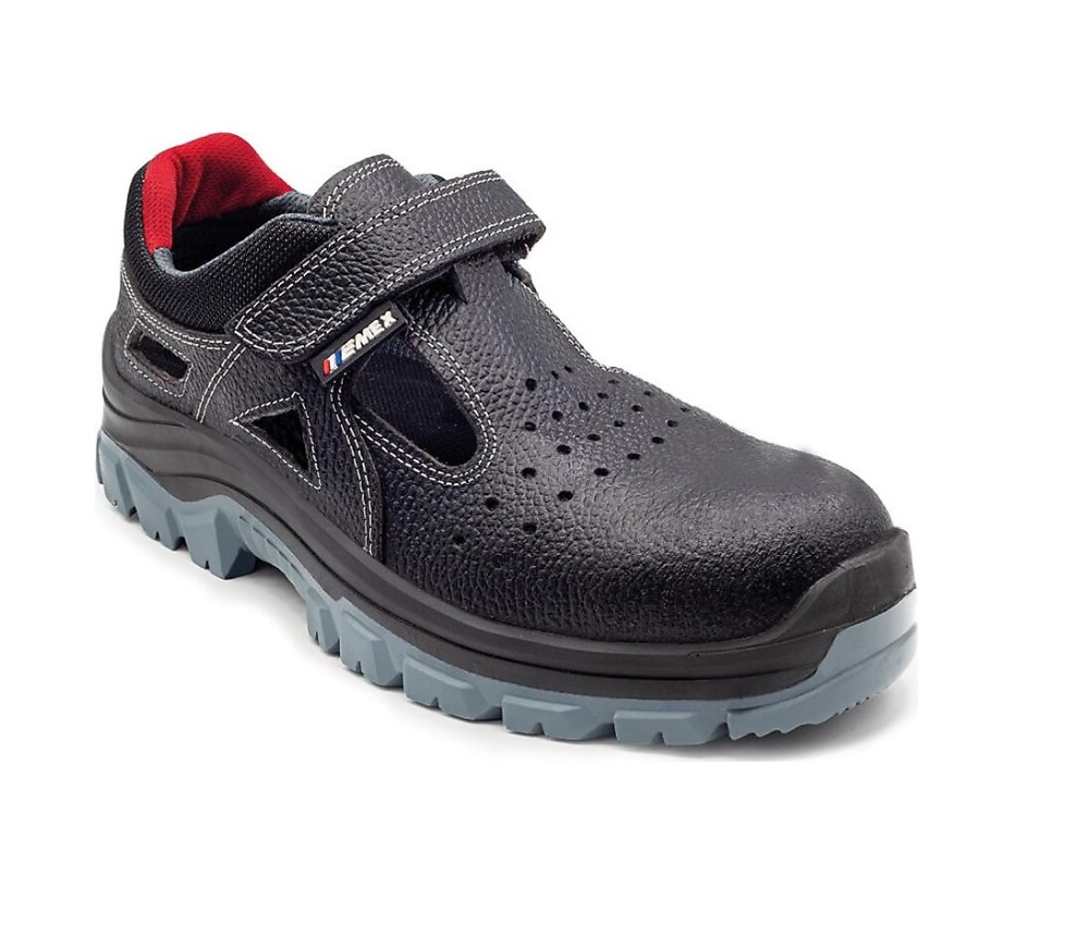 Emex 1040 Leather Sandals Steel Toe Work Shoe S1