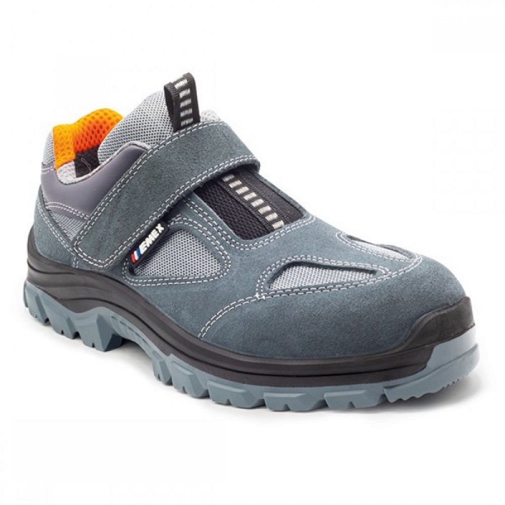 Emex M1020 Grey Suede Steel Toe Sfety Shoe S1